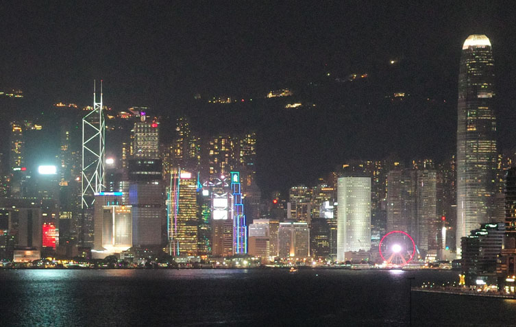 Hong Kong Skyline at night